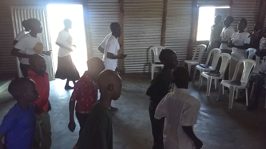 Worship at Salem Church, Uganda